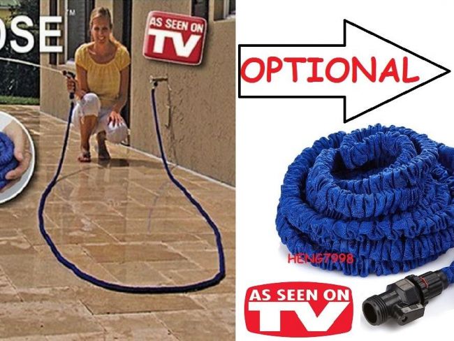 XXL размер 22.5м разтегателен маркуч X-HOSE с накрайник-пръскачка на топ цена