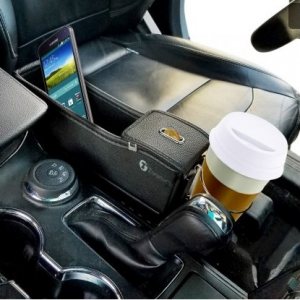 Дизайнерски авто органайзер за телефони, монети и др. предмети SEAT SIDE ARM REST