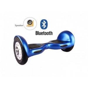 HOVERBOARD 10 inch bluetooth music цвят син, батерия SAMSUNG и дистанционно
