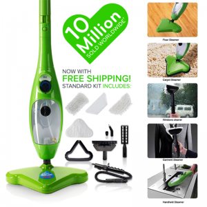 Мощна парочистачка Steam Mop X5, 5в1 уреда, пълен комплект, гаранция