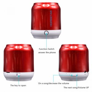 Портативна Bluetooth тонколонка HOPESTAR H8- MP3, FM, SD card