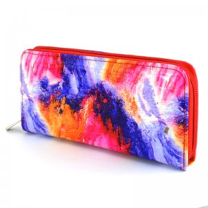 Дамски потфейл HAPPY COLORS , еко кожа