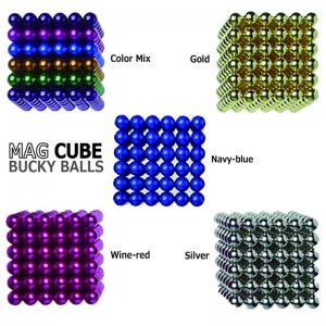 Магнитни топчета MAGCUBE, 3D магнитен пъзел с 200 броя топчета