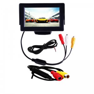 Комплект мини камера за задно виждане + TFT LCD 4.3 инчов моитор