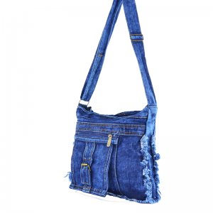 Denim Jeans BAG 11364 SINGLE POCKET - дамска чанта за през рамо