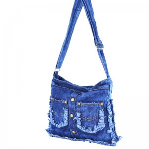 Denim Jeans BAG 11364 Skirt Back - дамска чанта за през рамо