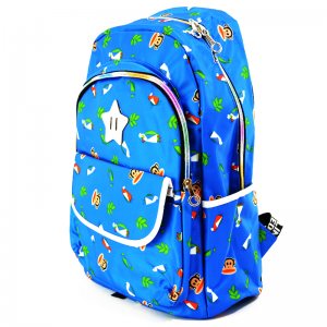 Детска раница MONKEY BUSINESS NS 3582 BLUE - PREMIUM CLASS