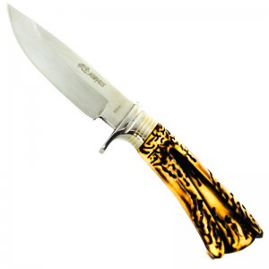 Голям ловен нож DAGGER KNIVE S031A, с кокалена дръжка