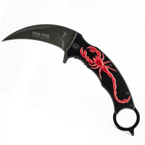 Стоманен сгъваем нож COLD STEEL F92 - KARAMBIT