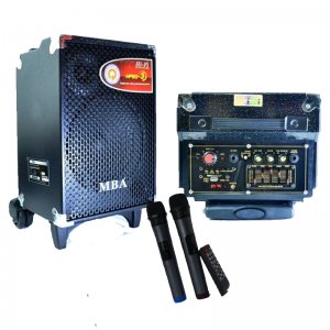 Активна караоке токолона : MBA Q-8B, RMS150W-88dB с 2 микрофона