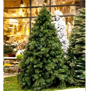 Луксозна коледна елха 2.10 м GREEN CHRISTMAS TREE - неразличима от естествената