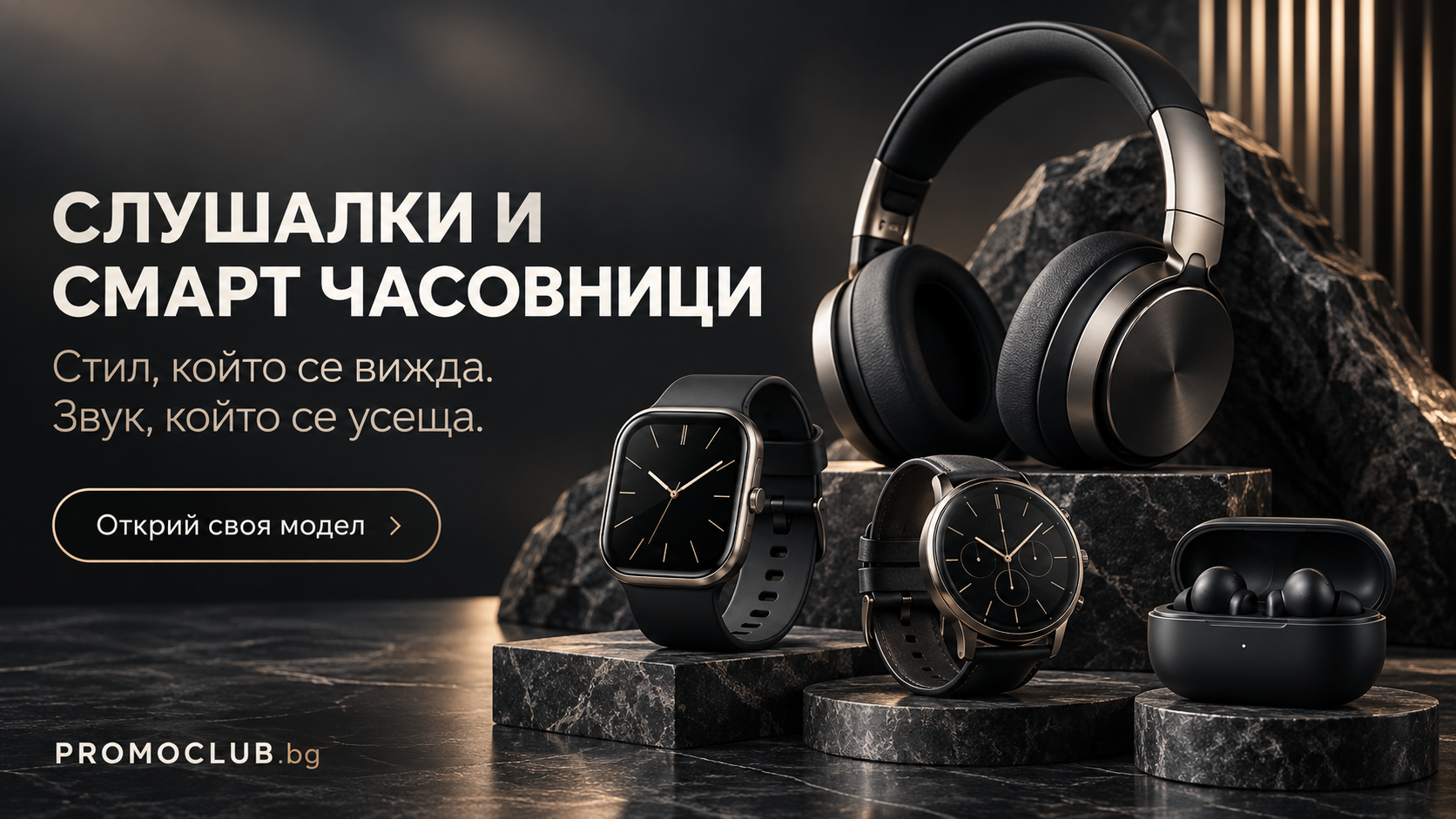 Слушалки и смарт часовници
