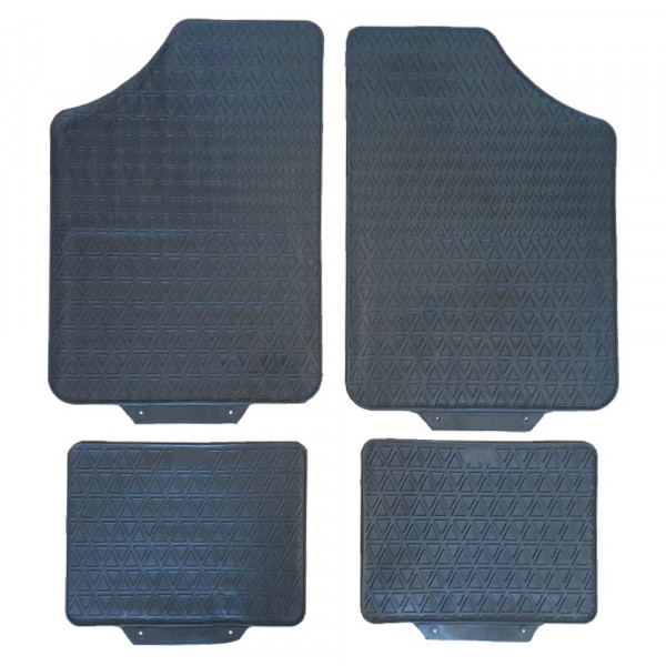 Универсален комплект гумени стелки, 4 броя ЧЕРНИ 2015-51621