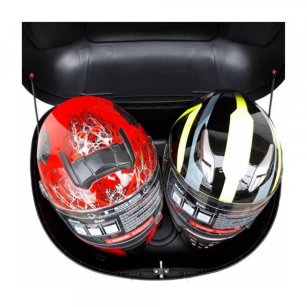 Широк двоен куфар за мотоциклет JIEKAI 2416 - съвременен, елегантен диазйн и аеродинамична форма