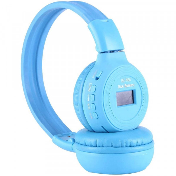 Ясен звук и силен бас: безжични слушалки Blue Scenery BS-N65