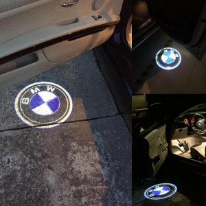 Безжични BMW странични светлини за врата на кола JQ-666, 2 броя, LED...