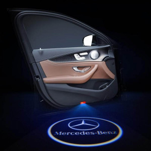 Безжични MERCEDES BENZ странични светлини за врата на кола JQ-666, 2 броя,...