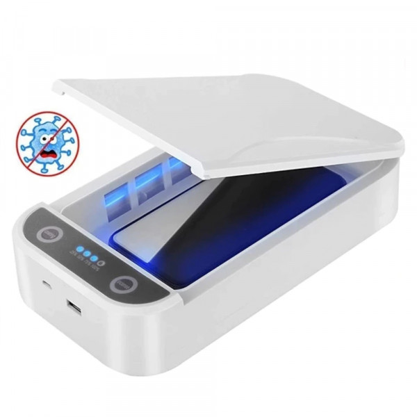 Преносим UV-C стерилизатор USB лампа с ароматна есенция - ефективно решение за всеки телефон и малка вещ