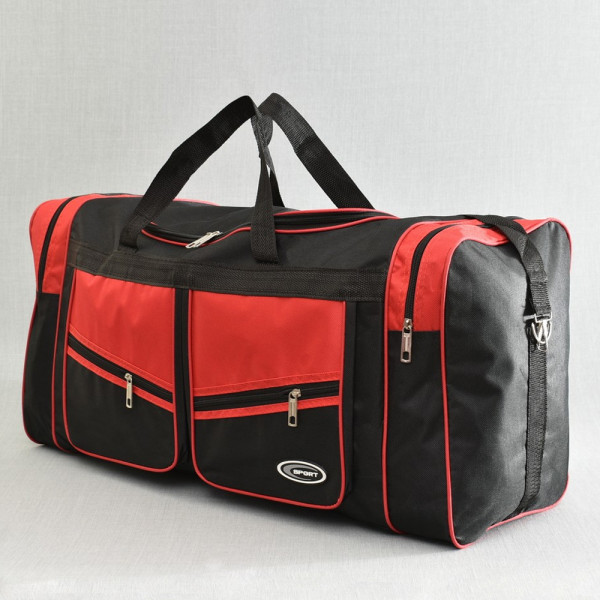 Голям текстилен сак 167, 70 см ЧЕРВЕН