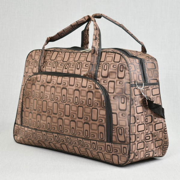 Стилна пътна чанта 6737 КАФЯВА