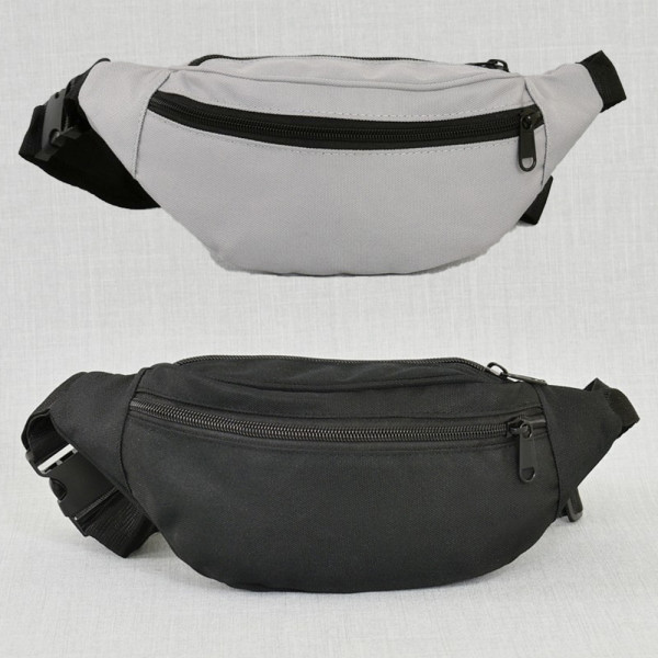 Текстилна паласка за кръст 2215 - черна, сива