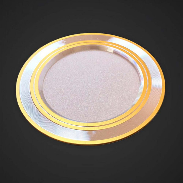 Двуцветна панелна LED лампа с балончета 7W, 220V: БЯЛО с цвят по избор