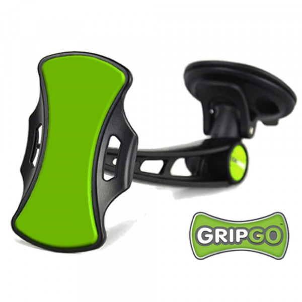 Вакуумна авто стойка за телефон с НАНО ЛЕПЕНКА GRIP GO, с дълго регулируемо рамо