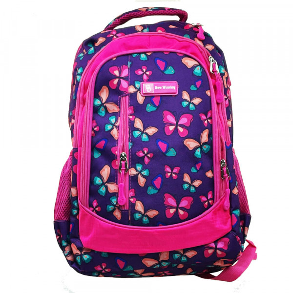 Ученическа раница BUTTERFLIES 3453, ПЕПЕРУДИ вис. 42 см