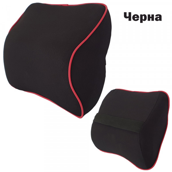 Мека възглавница за врат за автоседалки, ЧЕРНА  2575 - 182733