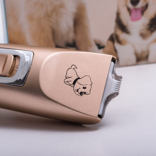 Електрически безшумен тример за домашни любимци HANDSOME с множество приставки