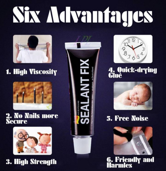 Супер лепило Sealant Fix 6мл.