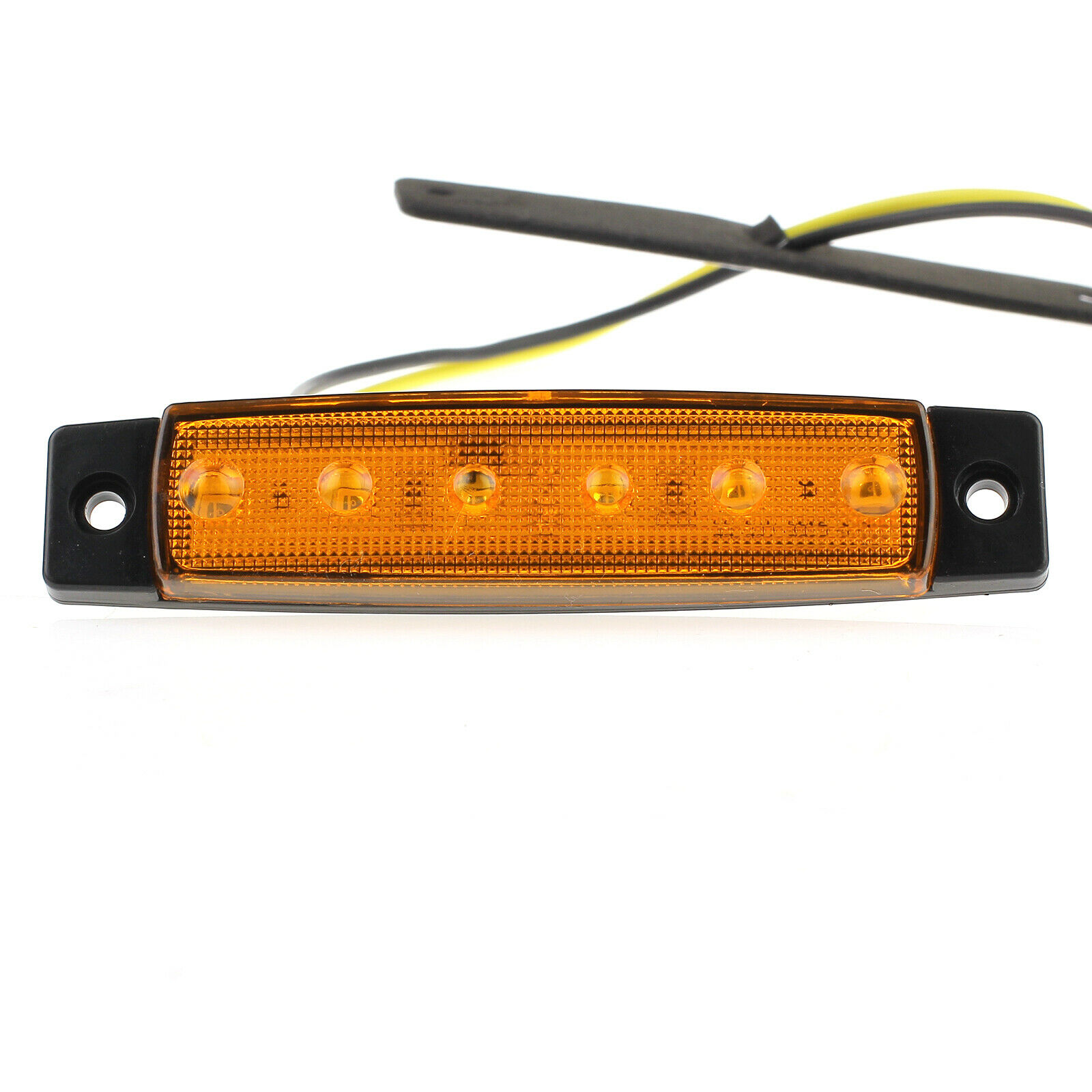 LED Светодиодни габарити, токоси, рибки 12v оранжеви