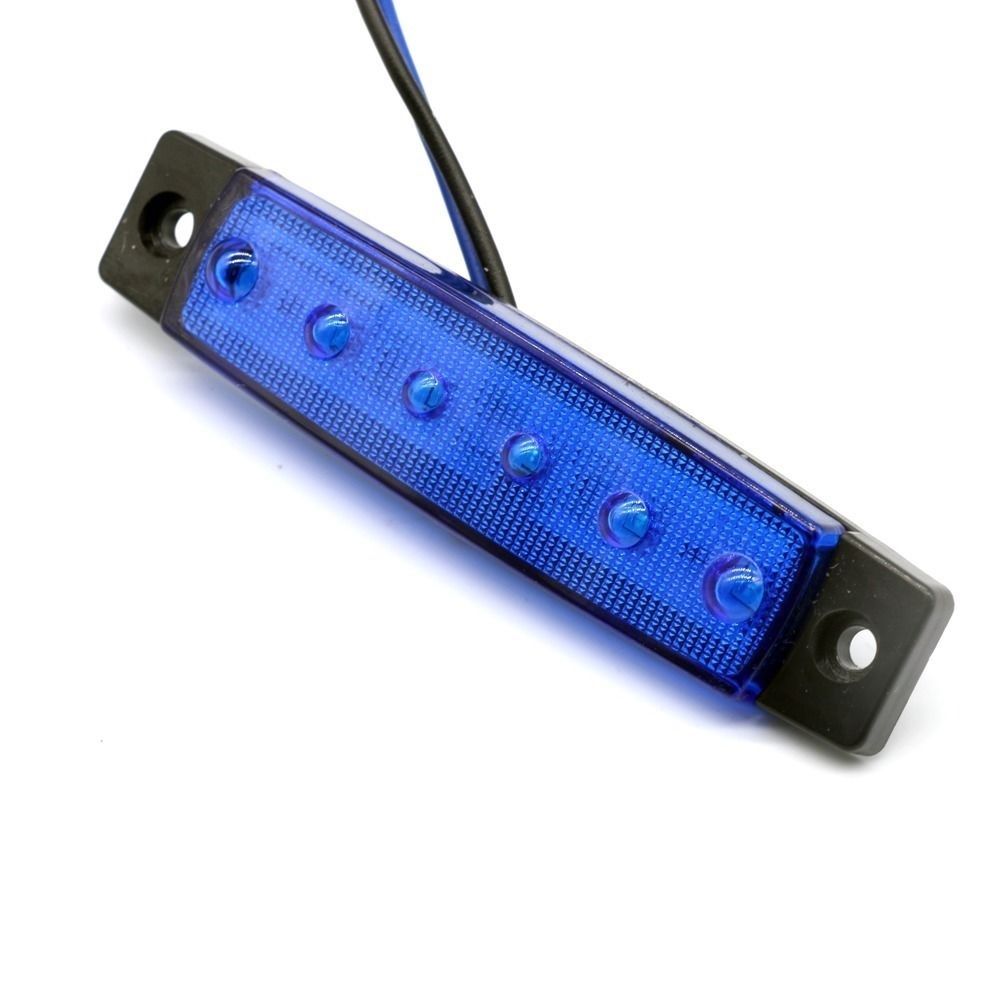 LED Светодиодни габарити, токоси, рибки 12v сини