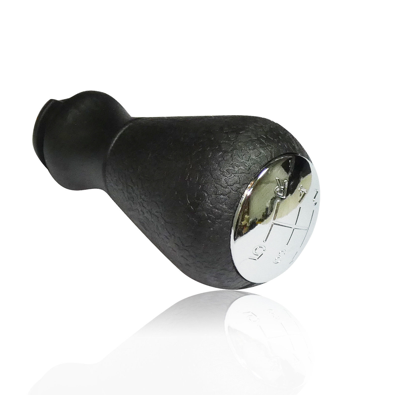 Топка за скоростен лост за PEUGEOT пежо 106/206/306/406/107/207/307 Ситроен XSARA PICASSO C2 C3 C4 C5 BERLINGO, Черен/Сребрист 5 скорости