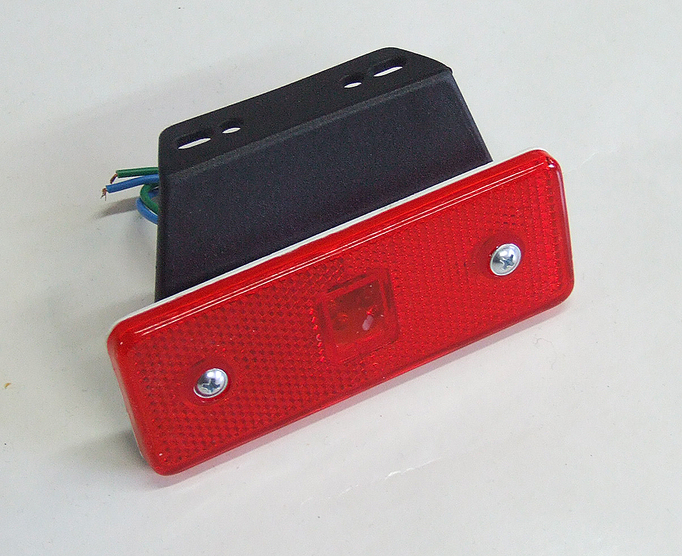 Червен LED габарит, маркер 12V