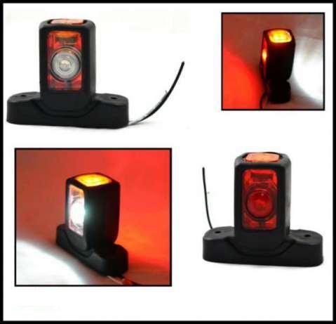 2бр LED Лед габарити светлини за камион, ремарке 12V