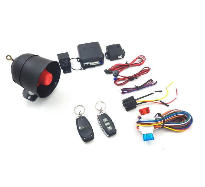 Универсална алармена система имобилайзер, централно заключване и шок сензор (RT9)