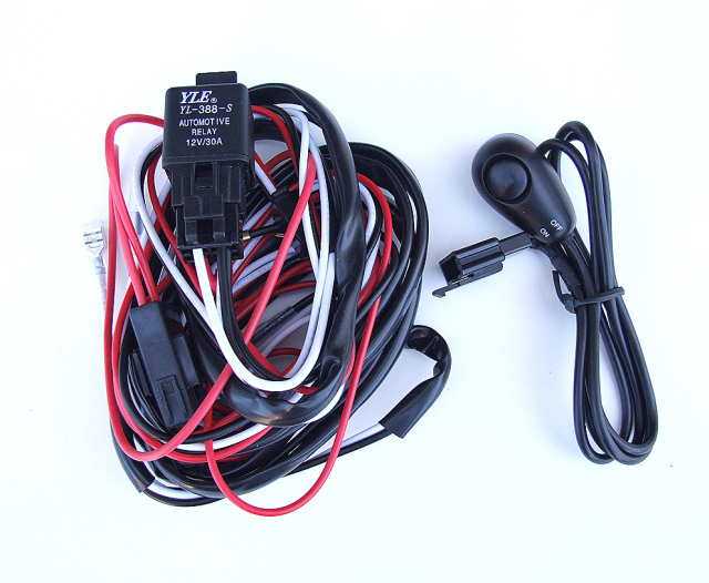 Комплект Кабели Окабеляване За Лед Led Барове Халогени Фарове 3.5 м