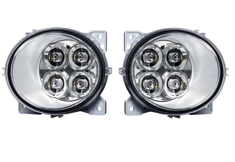 2 броя Ляв и Десен ЛЕД LED Диодни Светлини За Сканиа Scania p g r t след 2004+