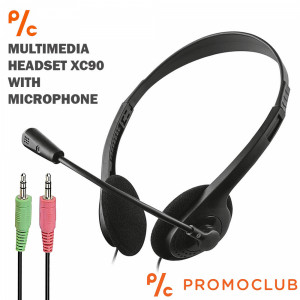 Мултимедийни стереослушалки с подвижен микрофон XY90, BFO1