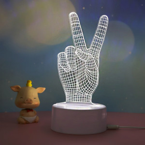 Стилна триизмерна LED лампа 3D CREATIVE...
