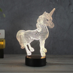 Стилна триизмерна LED лампа 3D CREATIVE...
