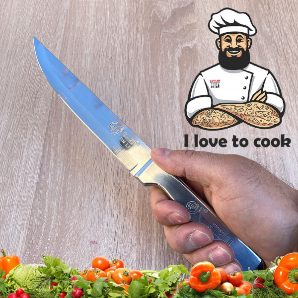 Изцяло метален кухненски нож LONG Lin Li, 26.5 см