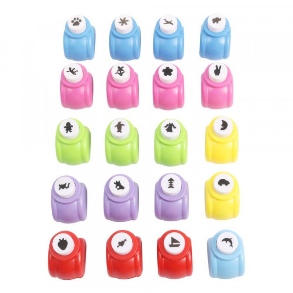 12бр Резачи за хартия в различни форми 🤩