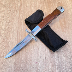 Висок клас руски сгъваeм нoж ПАНТЕРА, стoмaнa Cталь 65х13