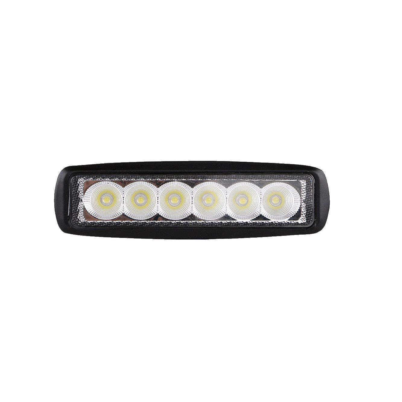6 LED 18W Халоген Водоустойчива Светлина Работна Лампа 10-30V за Ролбар АТВ, Джип