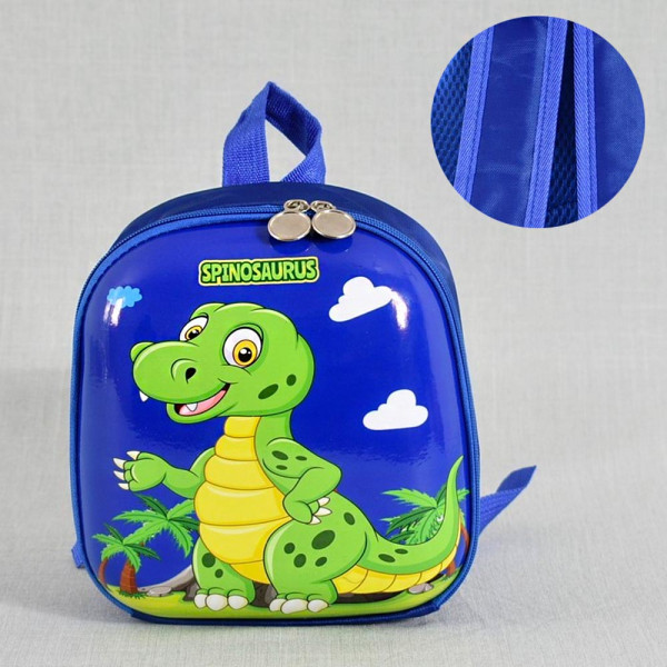 🐲Цветна и забавна детска раничка BLUE 10039