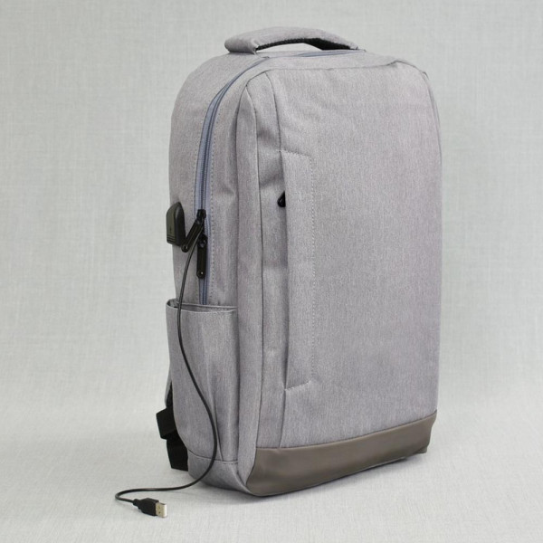 Стилна раница за лаптоп GREY 0902