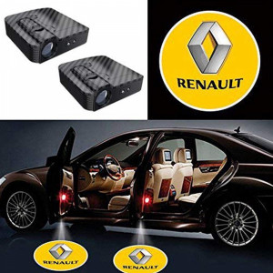 Безжични RENAULT странични светлини за врата на кола, 2 броя, LED...