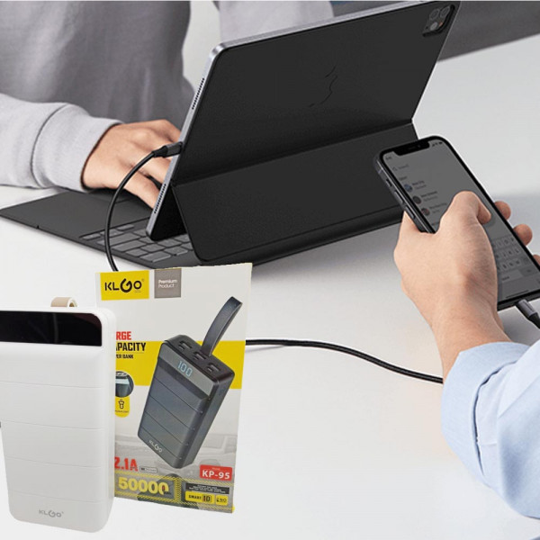 Преносима батерия KLGO POWER BANK 50.000mAh KP-95